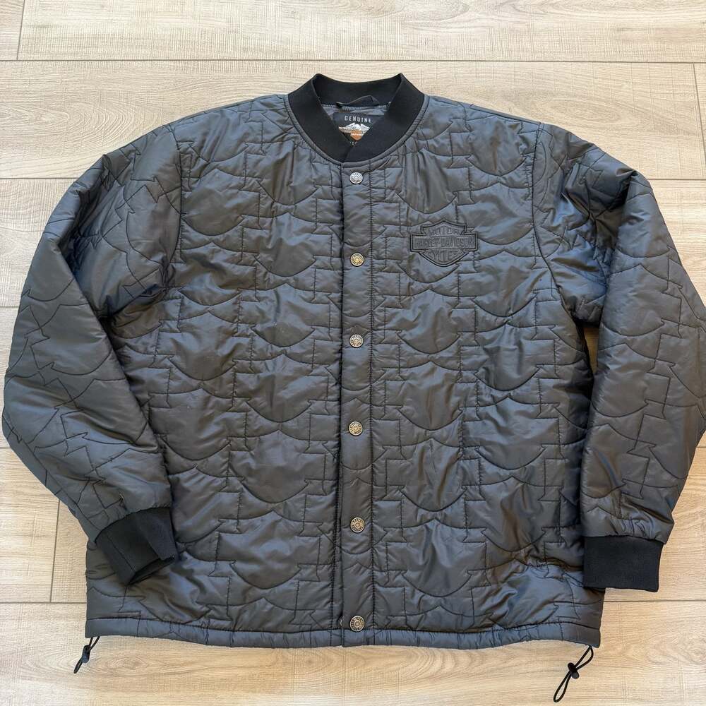 Harley-Davidson Genuine MotorClothes Quilted Snap